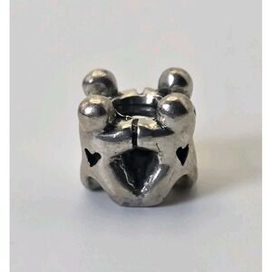 Chamilia Circle of Friends Charm 925 Sterling Silver Bead Hearts